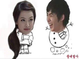 Nichkhun kisses Victoria. Its hilarious.