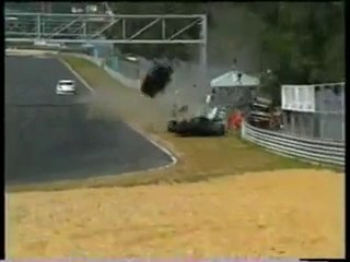 LMS estoril 2001 big crash Coronel