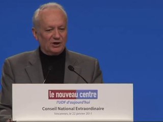 Discours de JM Cavada -Conseil national extraordinaire du NC