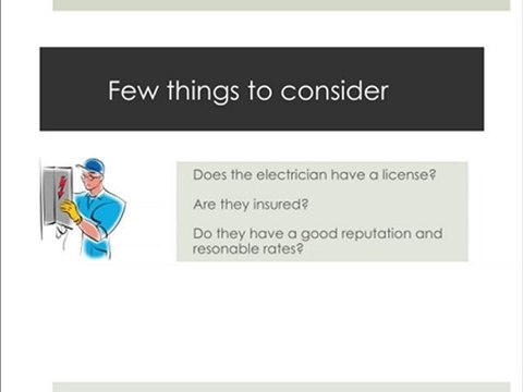 Boone NC Electrician, Boone Electrical Contractor, The Top