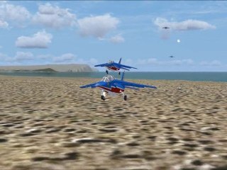 Patrouille Alphajet en Cordillère des Andes