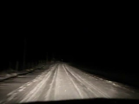 Les routes de Haute-Loire ce 23/01/2010