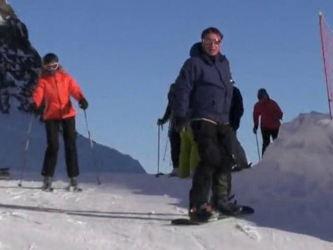 2011-01-21 10:16:57 Val Thorens échauffement UCPA