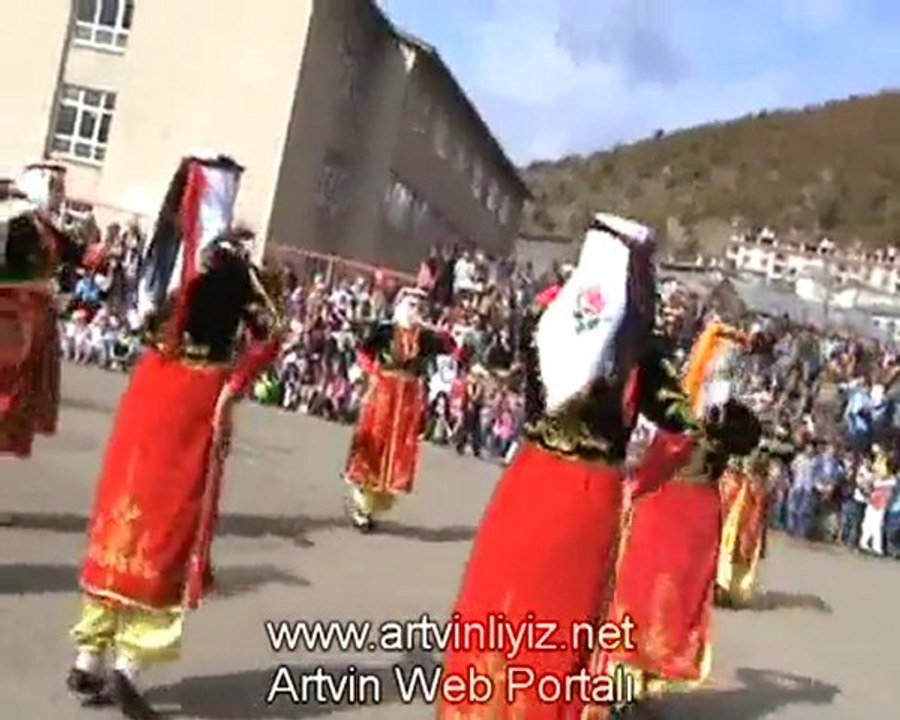 Şavşat  Cumhuriyet Bayramı  2009-Halk Oyunları Gösterisi