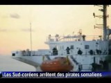 La Corée du Sud capture des pirates somaliens