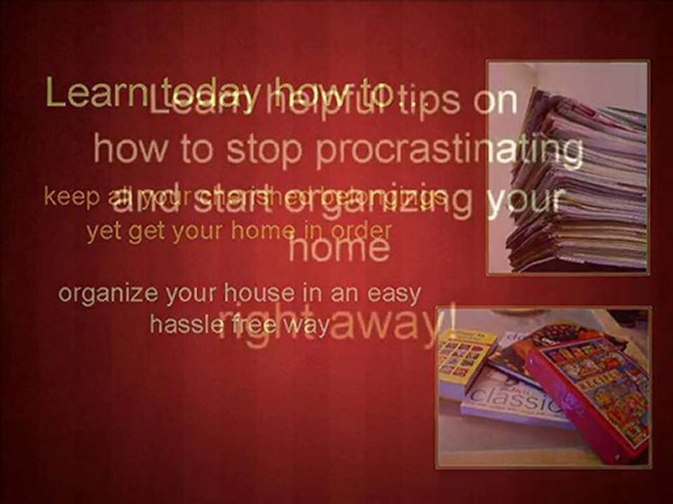 How To Organize A Messy Home Quickly