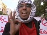 Marcia di protesta a Tunisi contro il governo provvisorio