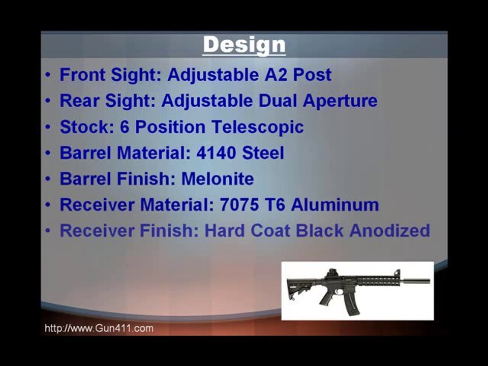 Smith & Wesson MP15 Tactical Rifle Review
