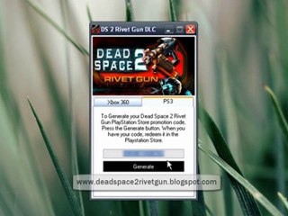 How to Get Dead Space 2 Rivet Gun Exclusive DLC Code