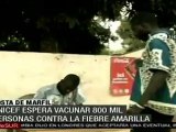 Costa de Marfil: inician vacunación contra fiebre amarilla