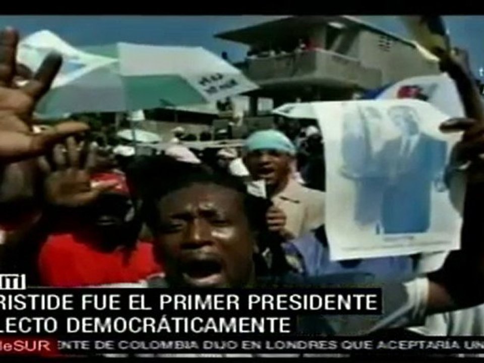 Aristide: no renuncié, fui víctima de EE.UU.
