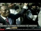 Haití autoriza retorno de Aristide