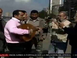 Artistas egipcios piden el fin de la violencia