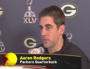 Super Bowl: Packers Arrive