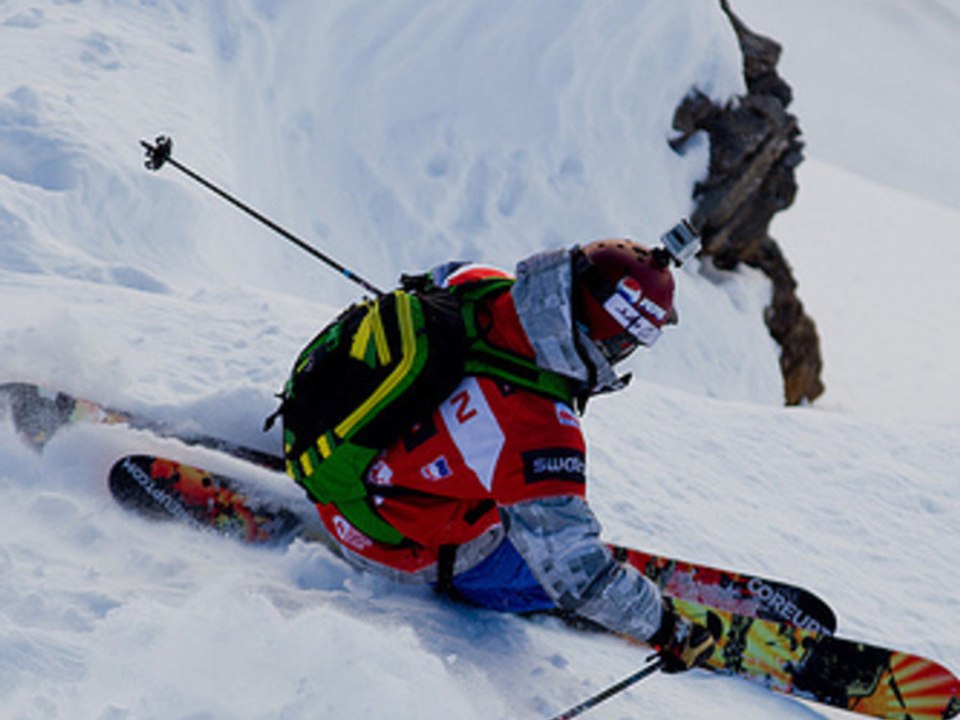 Aurélien Ducroz Winner of Freeride de Chamonix-Mont-Blanc 2