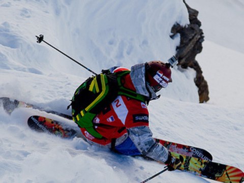 Aurélien Ducroz Winner of Freeride de Chamonix-Mont-Blanc 2