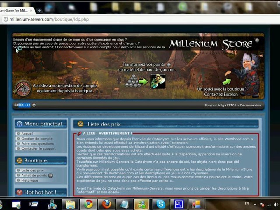 Millenium Points Hacker v1.0