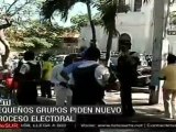 Protestan en Haití y demandan nulidad de las elecciones