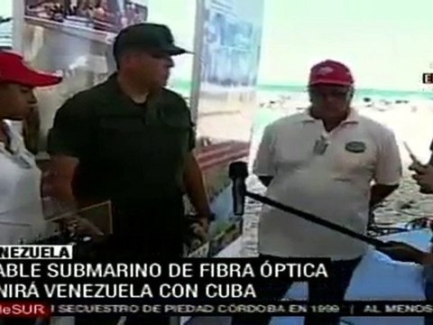 Cable submarino de fibra óptica permitirá expandir telecomunicaciones en Cuba