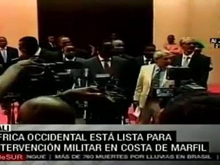 Africa occidental está lista para intervención militar en Costa de Marfil