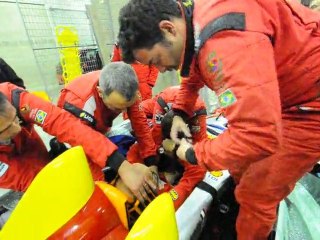 Circuit des 24Heures : entraînment à l'extraction de pilotes