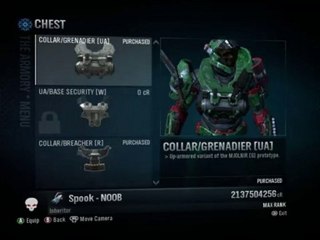 Halo Reach - Inheritor Highest Rank and All Armor Mod | ...