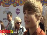 JUSTIN BIEBER Interview at 4th Annual Power of Youth Event