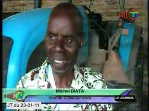 Le centre d'exploitation agricole de Bouansa opérationnel