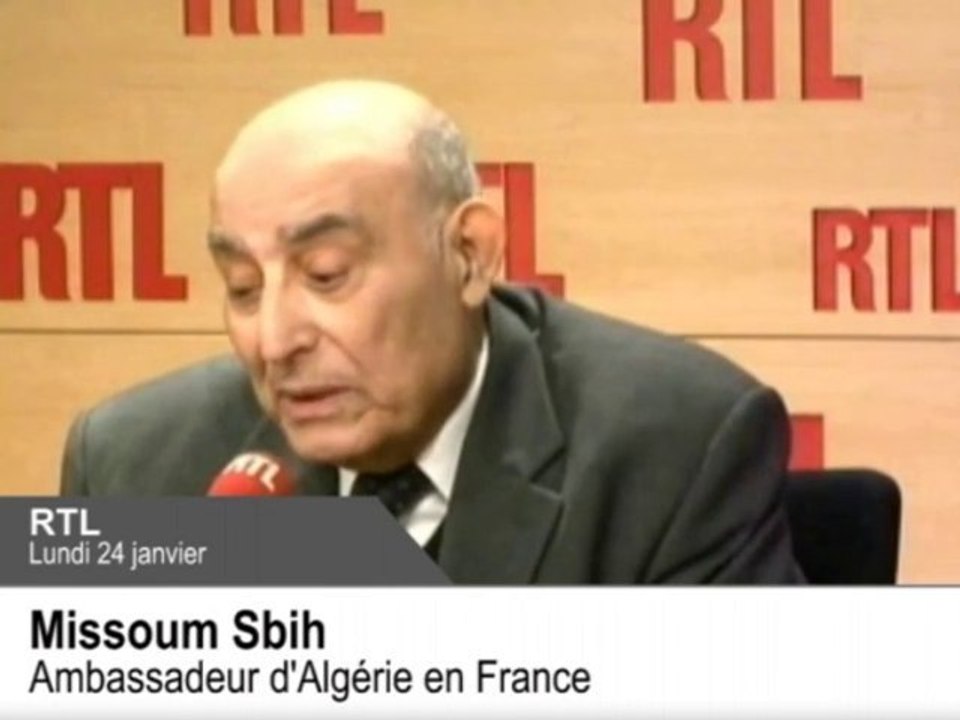 Ambassadeur d'Algérie : "Des émeutes ? quelles émeutes ?"