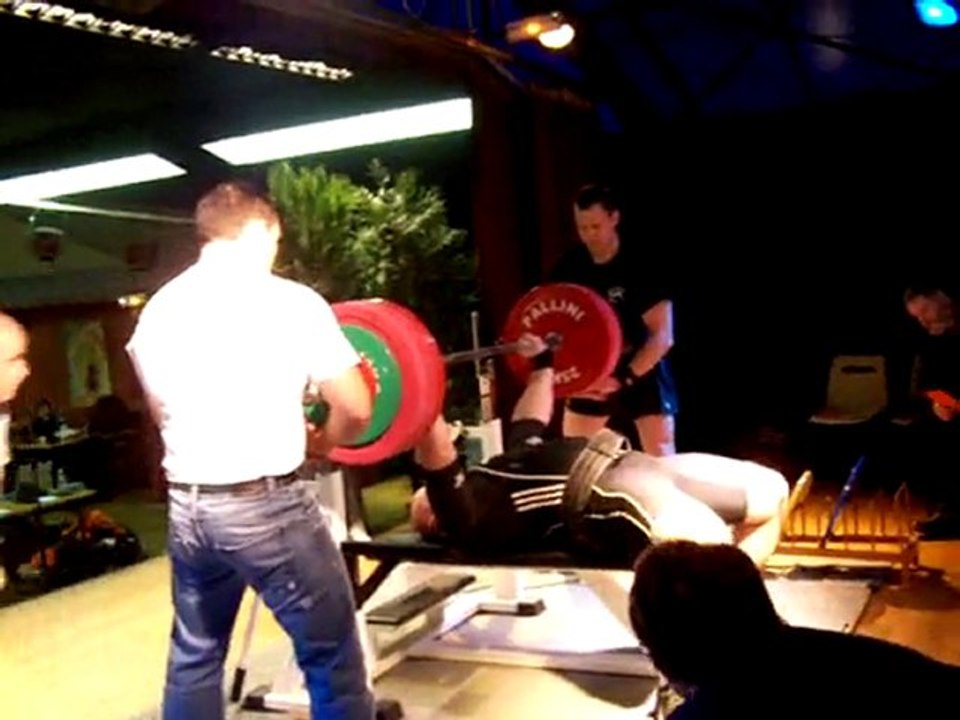 Développé couché 250kg, Aurélien LeJeune