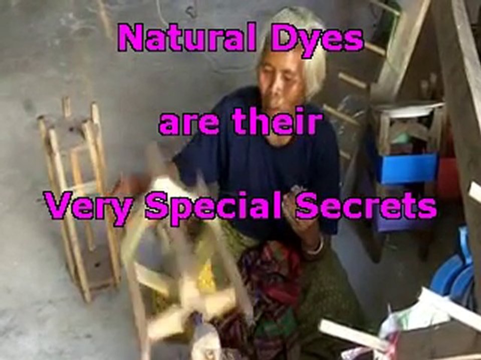 Thai Silk - Spinning Grandmas
