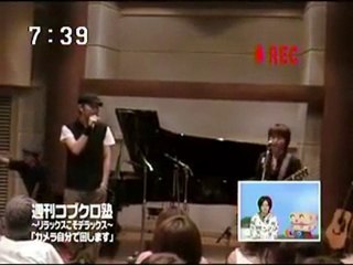 sakusaku 20030930 コブクロ塾　公開レコーディング　 林原めぐみ登場　2/4