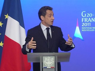Sarkozy favorable à une taxe sur les transactions financières