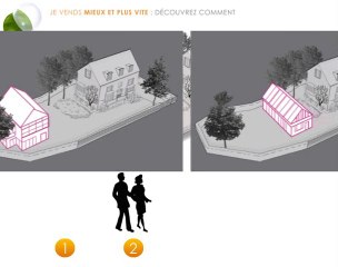 je vends  ma maison 10 à 30% plus cher