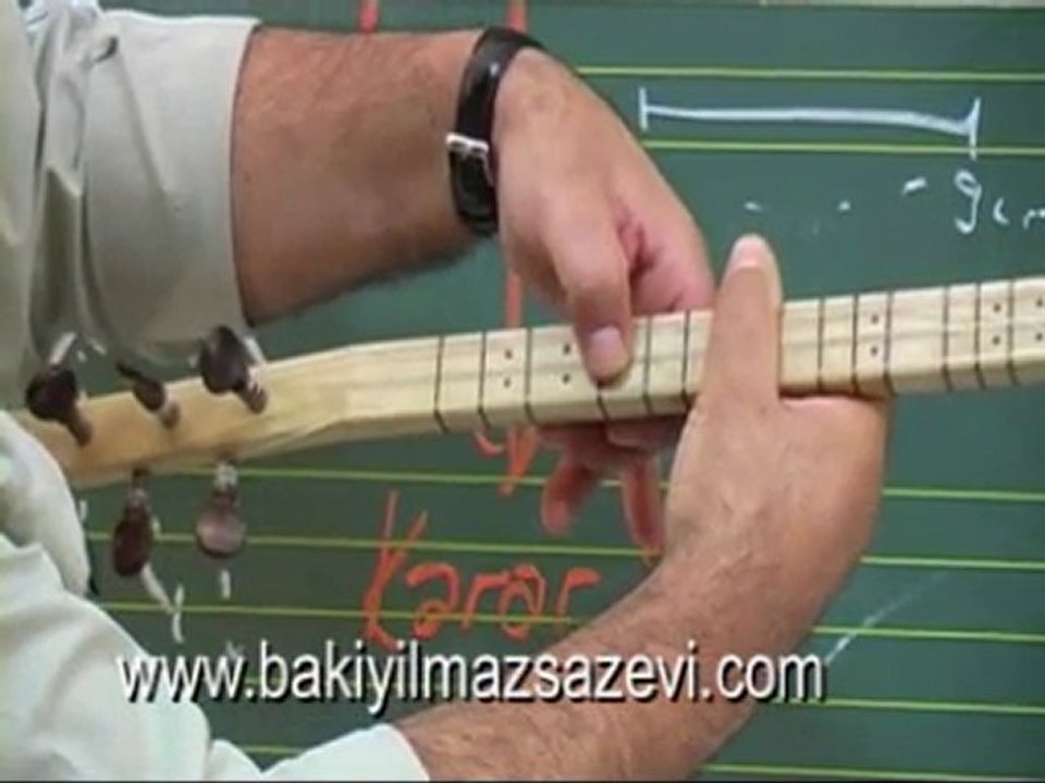 Baglama Kursu video eğitimi 12.Bölüm baki Yilmaz Saz Evinden
