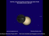 4th Jan 2011 Eclipse BULGARIA 4-ти Януари 2011 г Eclipse