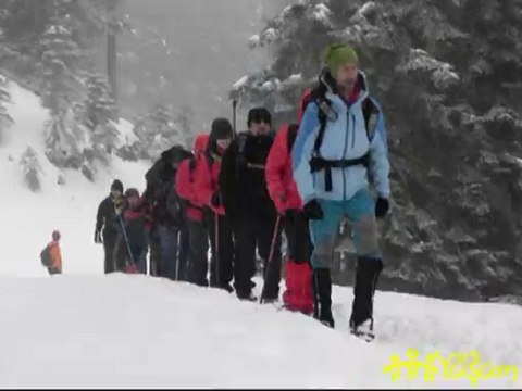 Artıyaşam Ilgaz-Kadınçayırı rotasında yapılan kar yürüyüşü