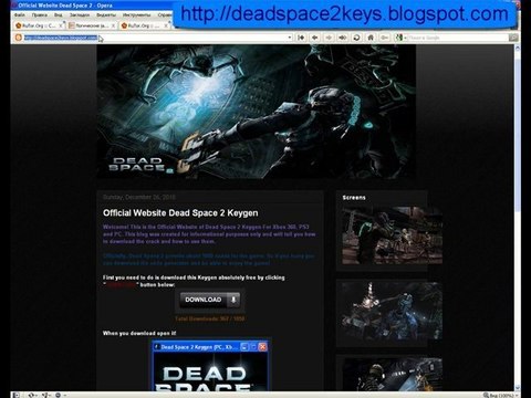Download Dead Space 2 Game + Codes Xbox 360, PS3 and PC