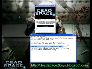 Free Dead Space 2 Gmae and Codes Xbox 360, PS3 and PC