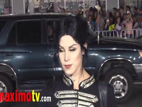 KAT VON D Avoids Nikki Sixx at JACKASS 3D Premiere