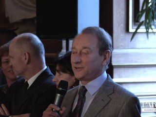 Les voeux de Bertrand Delanoë à la presse 1/2