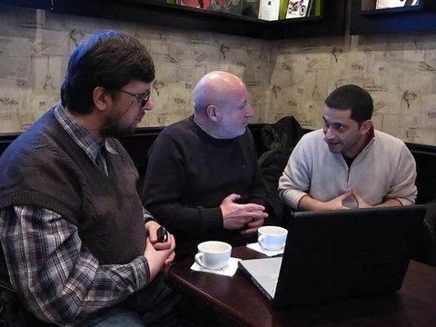 «Антиклерикальная тема» из серии «Арбатские посидельцы»