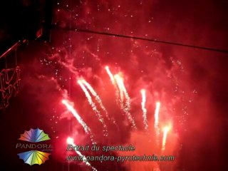 Feu d'artifice de Morestel(38) le 08.12.2010