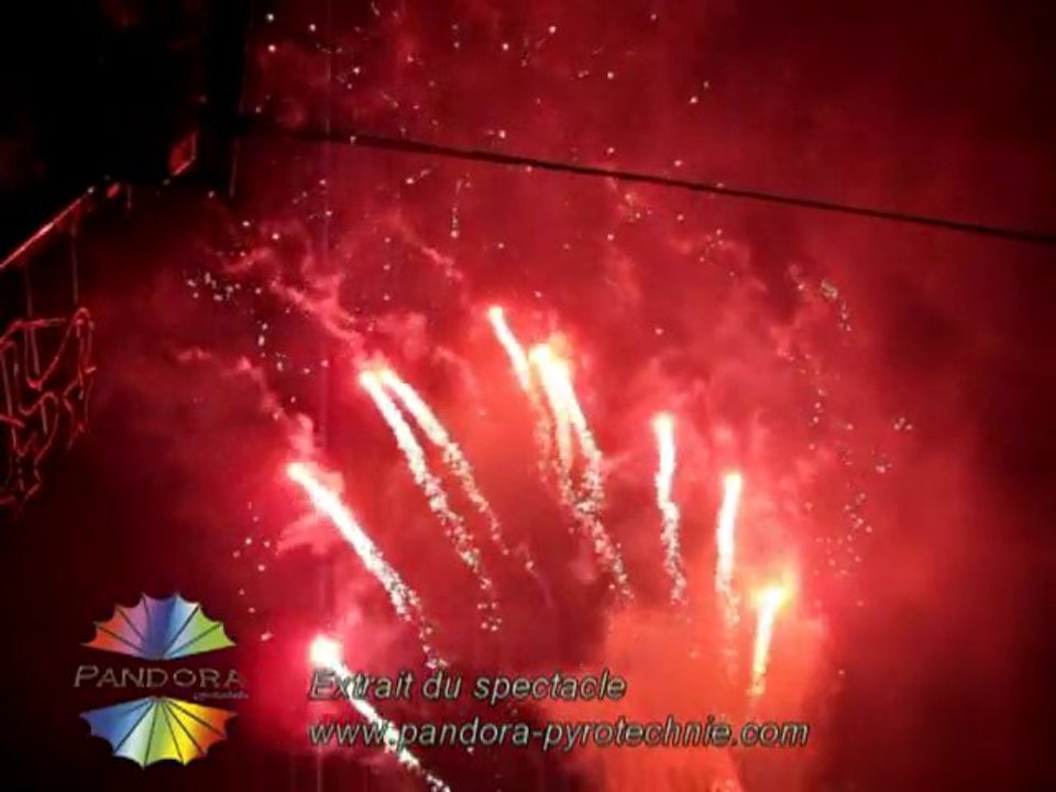 Feu d'artifice de Morestel(38) le 08.12.2010