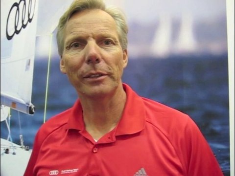 Jochen Schümann talking about new Audi Sailing Team project