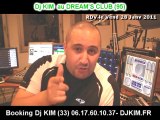 PROMO AU DREAMS CLUB DJ KIM 28 JANV 2011