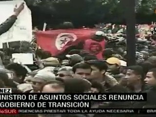 En Tunez exigen dimisión del Gobierno de transición