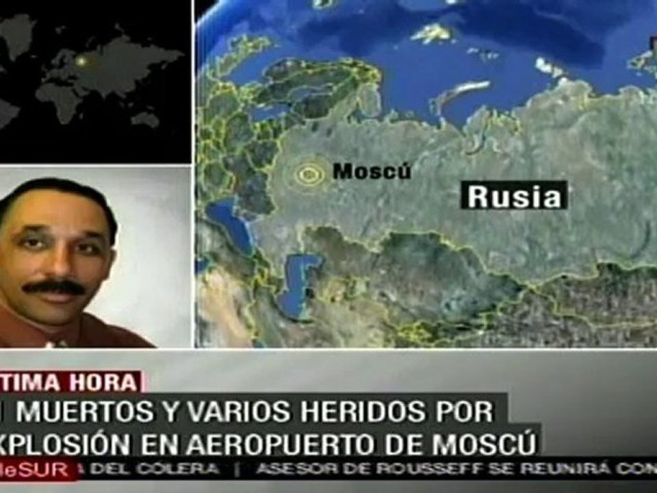 Terroristas atacan aeropuerto en Rusia: 31 muertos y 130 heridos como saldo preliminar