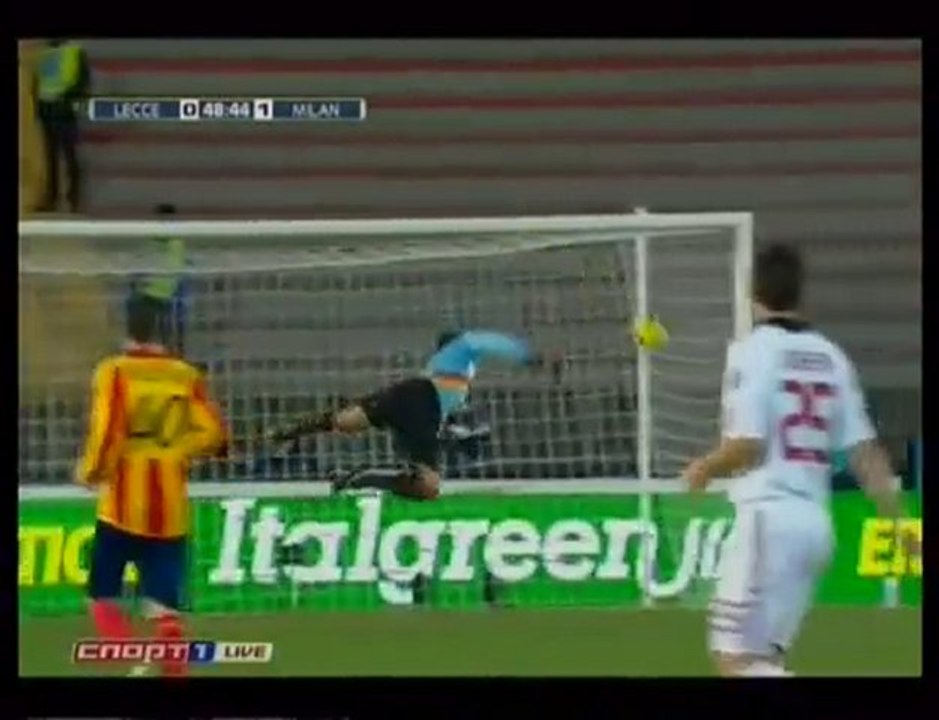 Incroyable Goal OF ZALTAN IBRAIMOVIC ( Lecce - Milan )