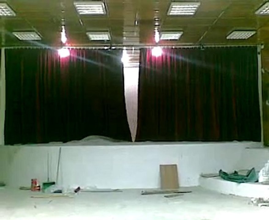 MOTORLU SAHNE PERDESİ ARDIÇ PERDE ANKARA